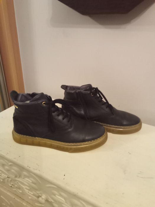 Skórzane buty męskie Bullboxer