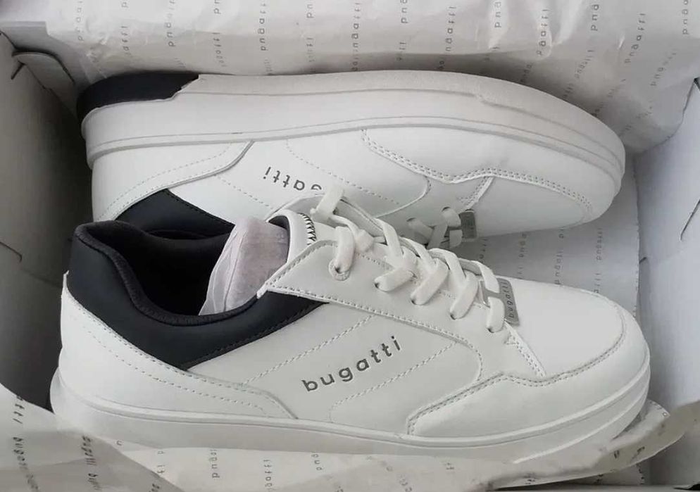 Buty Bugatti Franc Sneaker białe, rozmiar 42