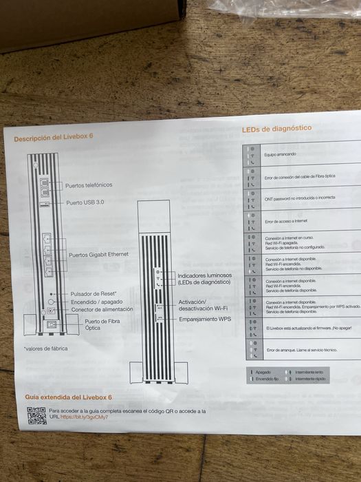 Router Livebox 6 - NOVO