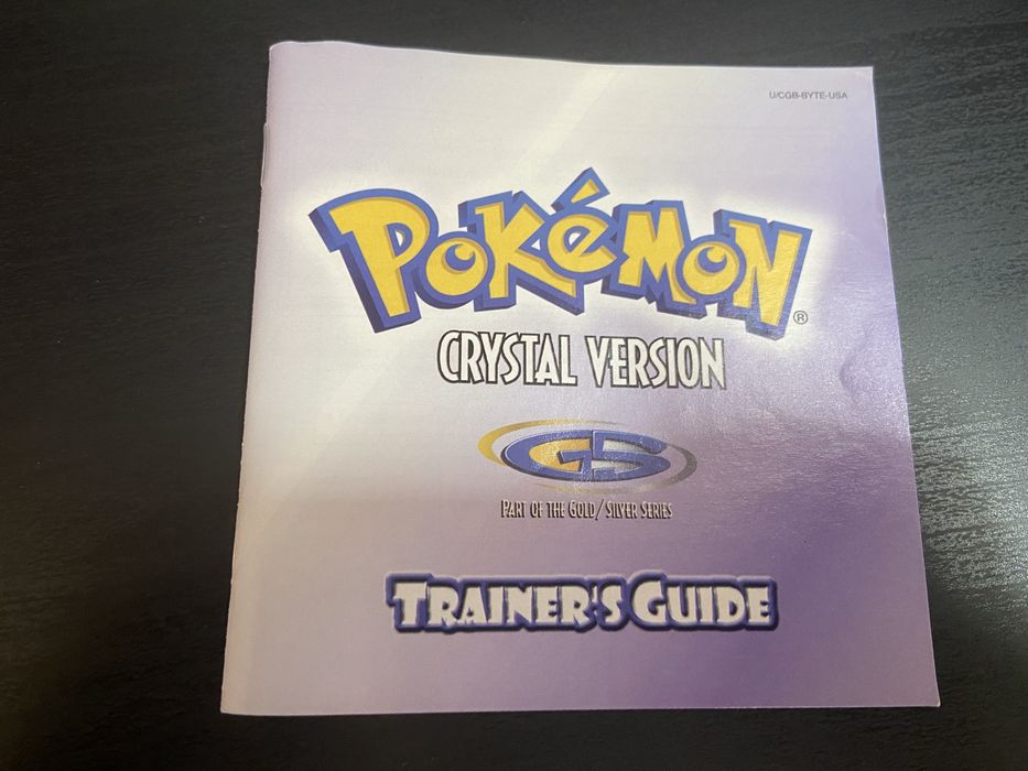 Pokemon Crystal gameboy color