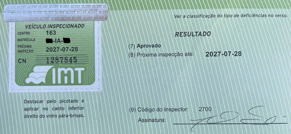 Fiat 500 1.2 Lounge 124mil Km's NACIONAL