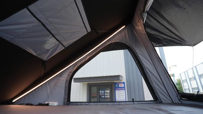 Namiot Dachowy trójkątny, szybko rozkładany Soft Shell SRT-20-145B