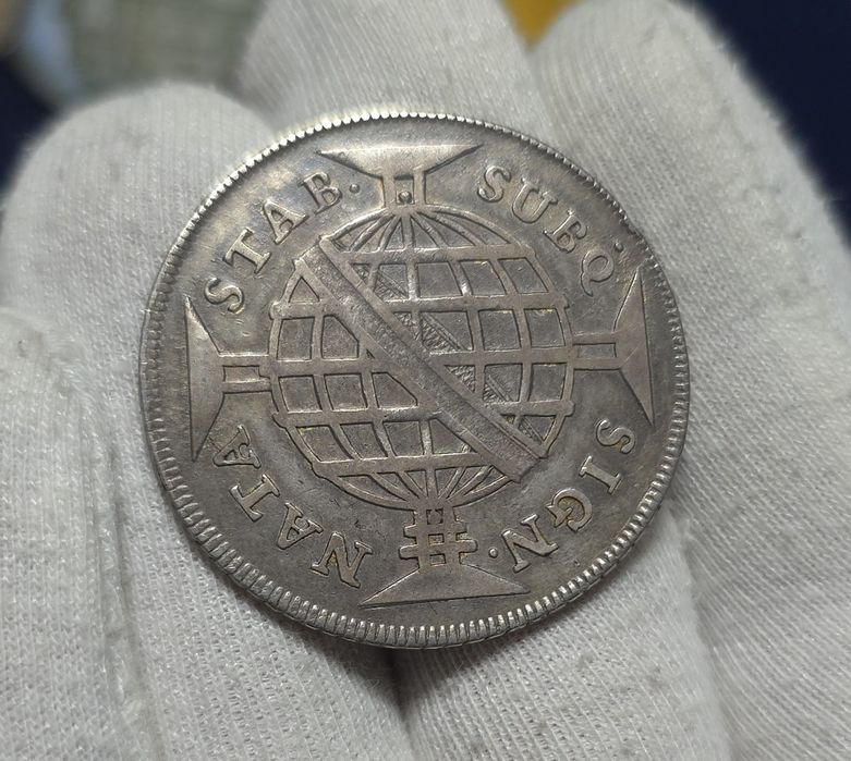 640 reis 1783 D.maria i e D.pedro iii