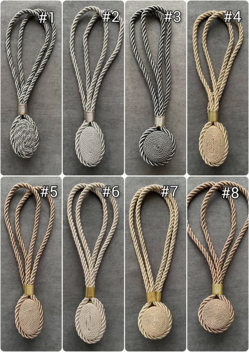 Магніти для штор, тюль, гардины турець підхватикі