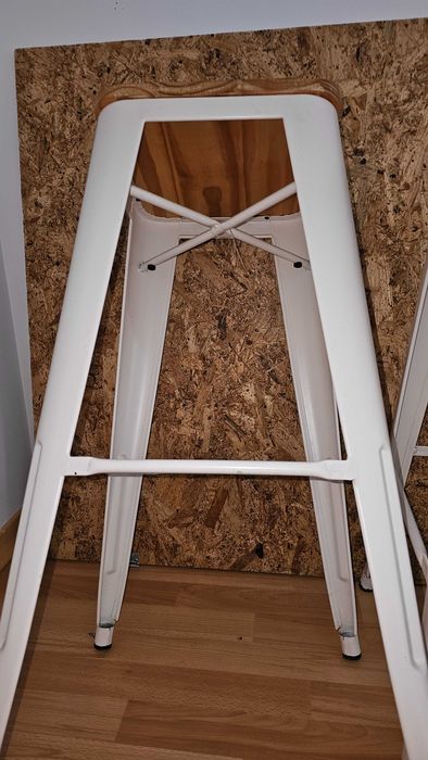 2 bancos Altos 31x31 75cm de altura