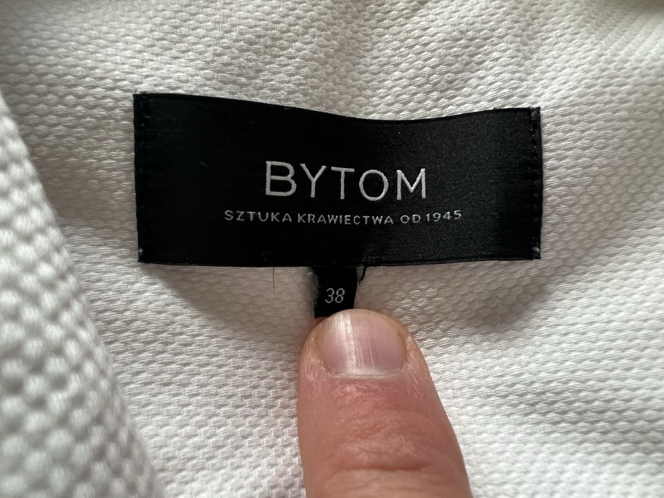 Biała męska koszula Bytom rozm. 38