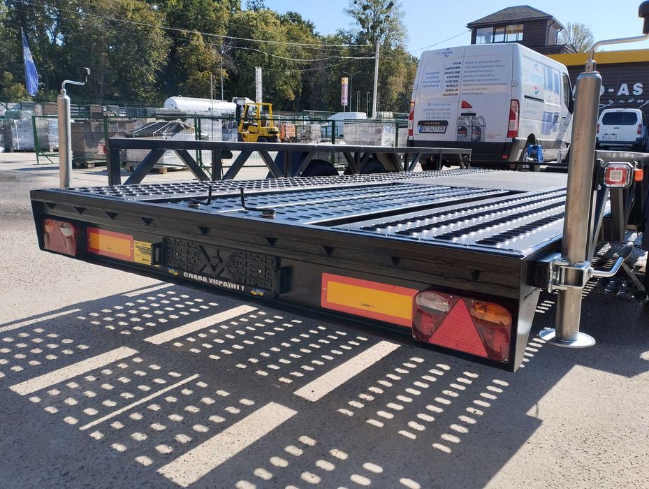 Лафет на 3500кг 3.5т лавета для джипа 5 на 2 метри евакуатор платформа