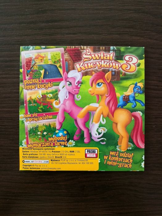 Świat Kucyków 3 i Farma w Afryce - Gry PC STAN BARDZO DOBRY