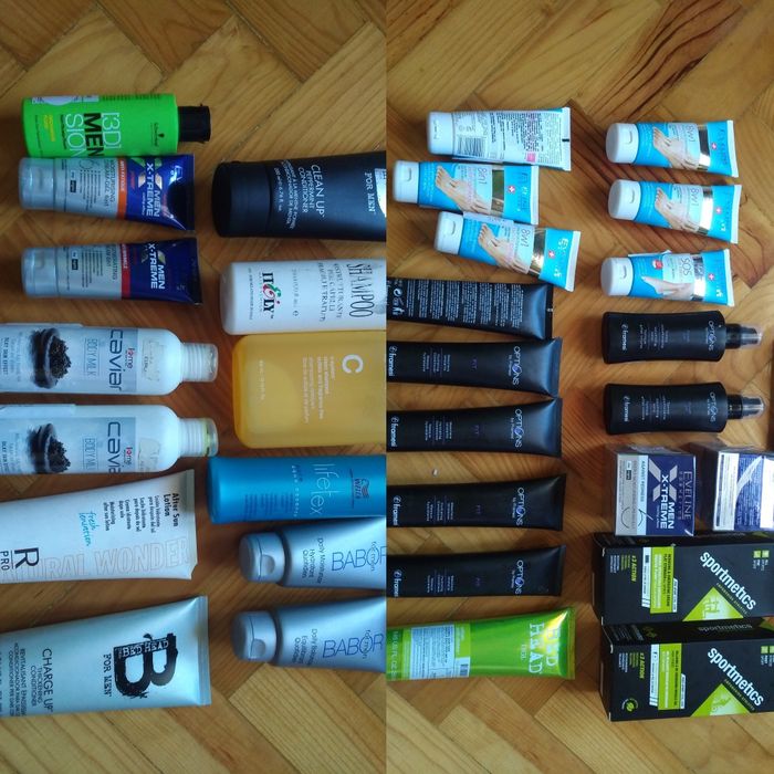 Acessórios e produtos cabeleireiro barbeiro