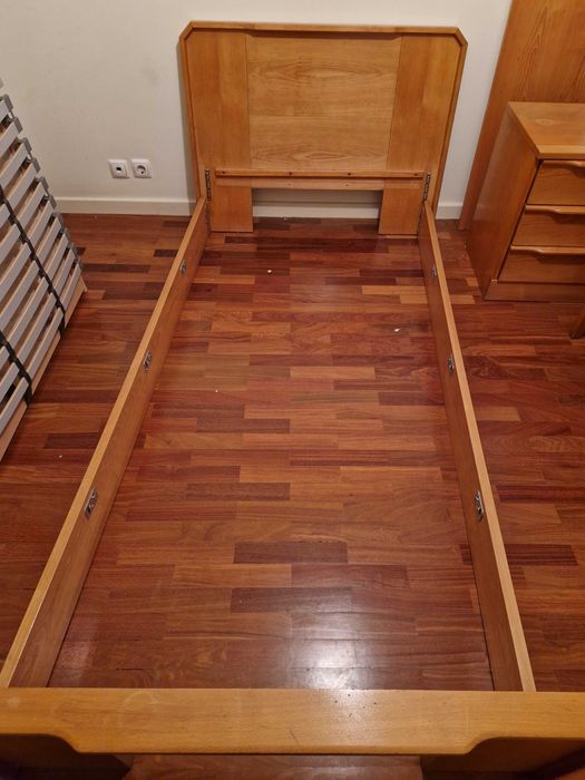Cama de solteiro Olaio