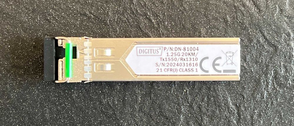 Digitus DN 81004 Moduł nadawczo-odbiorczy Mini-GBIC SFP 1.25 GBit/s