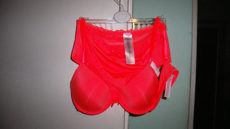 komplet transparentnej bielizny roz.70A