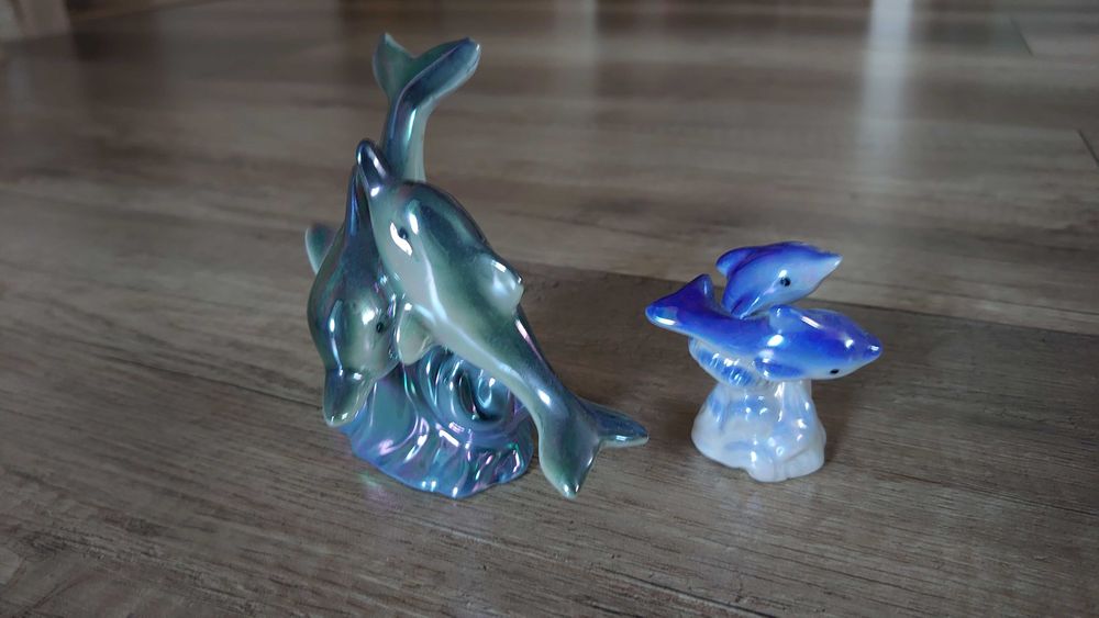 figurki delfinki figury delfiny