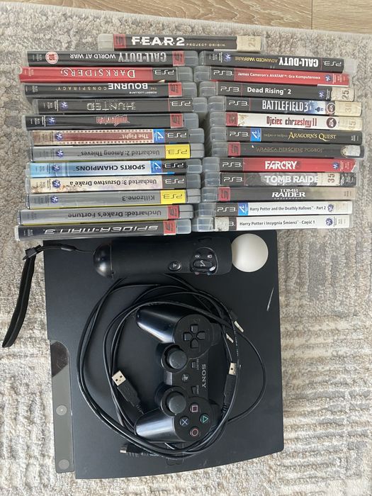 Konsola PS3 zestaw