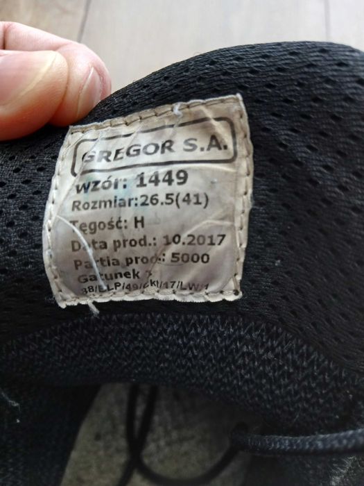 Buty taktyczne GREGOR