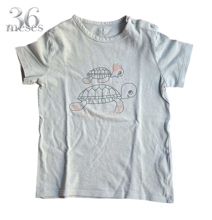T-shirt Verde Kiabi 36 meses