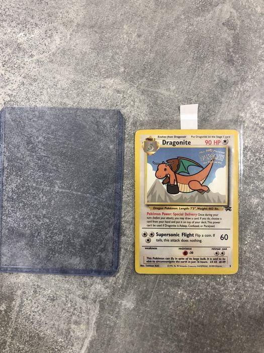 Vendo carta colecionável Dragonite (Promo #149) original de 1998.