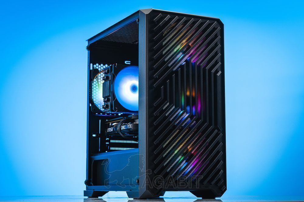 Обсидіан v2! RTX 5050 8GB+i3-14100F+DDR4 16GB+M.2 SSD 500GB –  Ігровий комп'ютер ПК для ігор геймерський игровой компьютер
