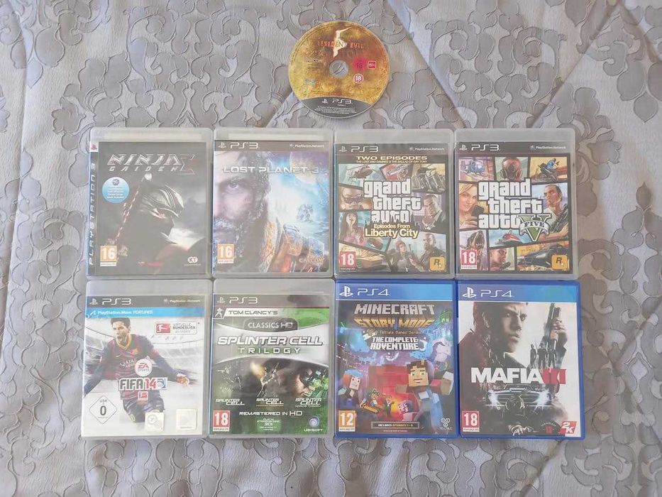 Jogos PS3 e PS4 (vendo individualmente ou lote)