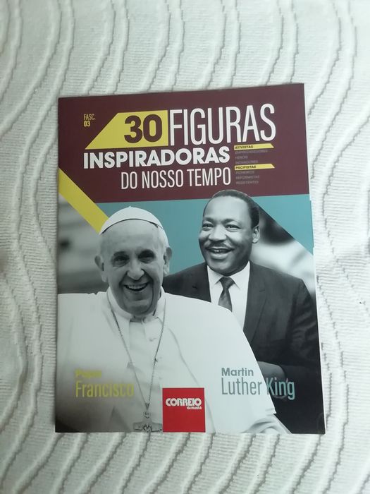 Fascículo n° 3 "30 figuras inspiradoras do nosso tempo", novo