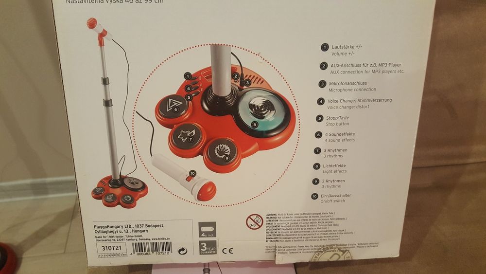 Mikrofon TCHIBO superstar jak nowy