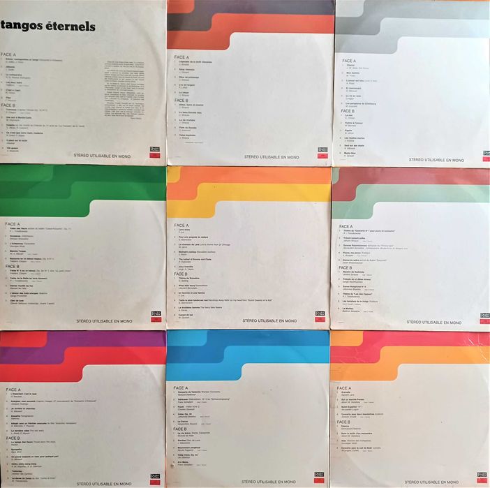 Franck Pourcel (Coleção de 9 LPs)