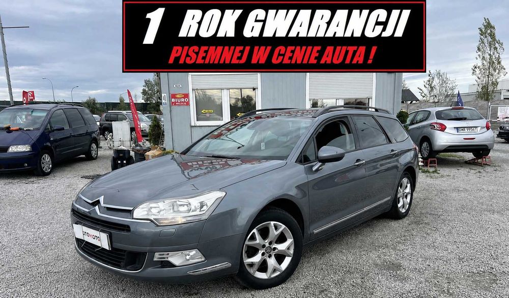 1 ROK GWARANCJI W CENIE AUTA, Zamiana, Citroen C5, 2.0 Diesel