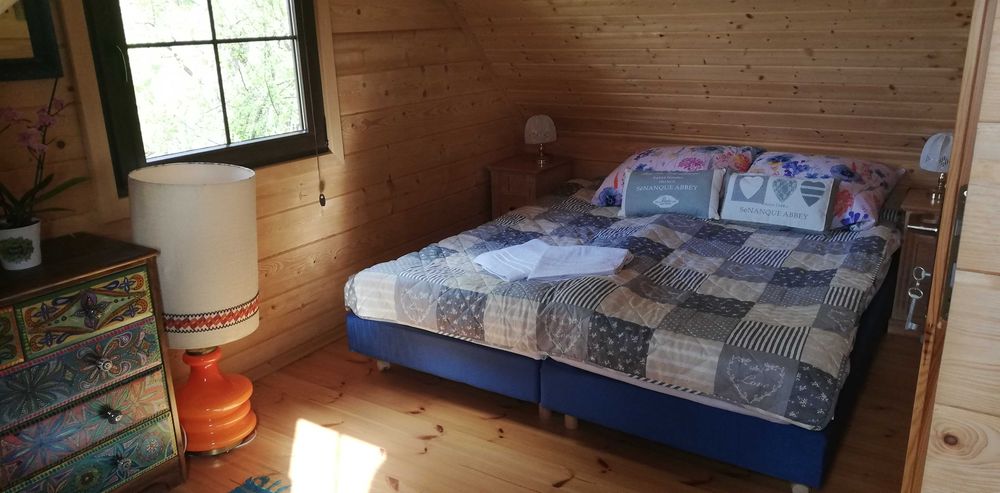 Mazury, sielski domek Zielony Zakątek Martiany, jezioro Wersminia