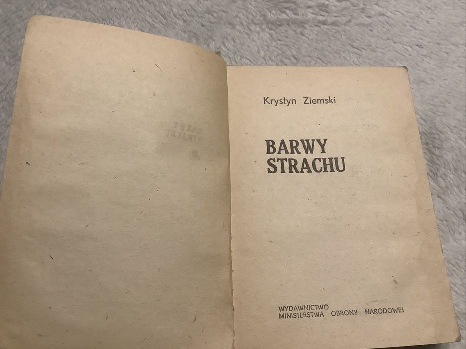 Barwy strachu ziemski