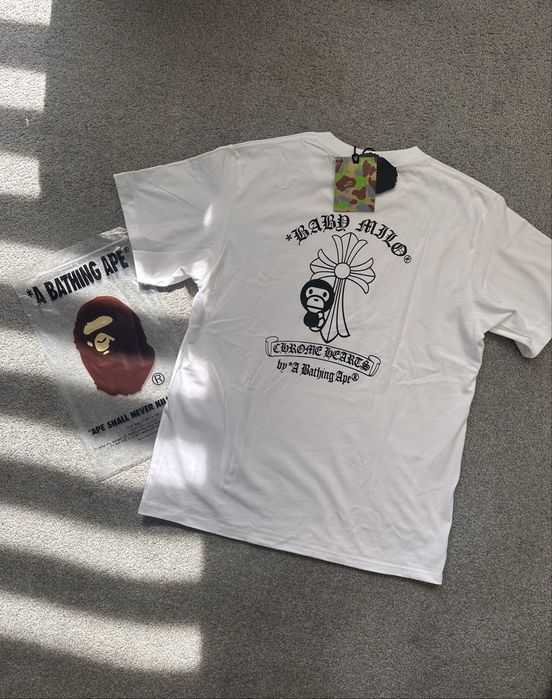Nowa koszulka bape x chrome hearts
