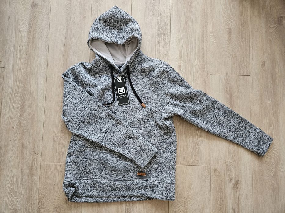 Bluza męska Ombre kangurka z kapturem roz. S