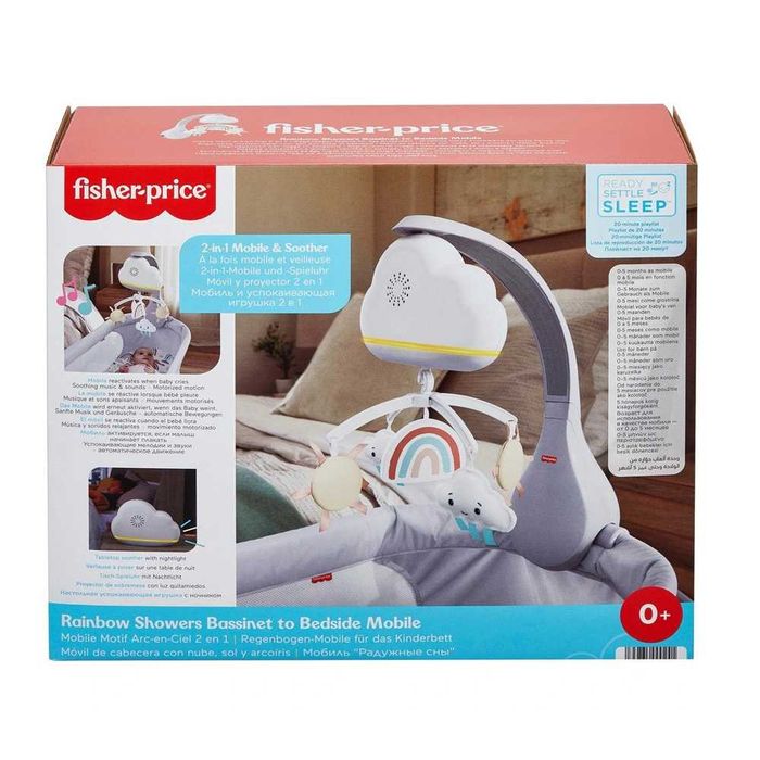 Mobile Fisher-Price para Berço 2-em-1 – Luz e Música