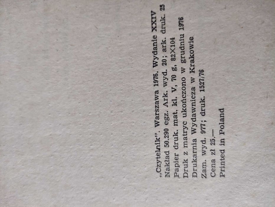 Książka Ludzie bezdomni - Stefan żeromski, wyd Czytelnik 1976