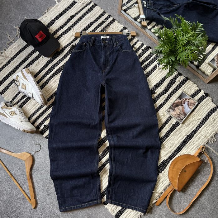 Жіночі сині вільні джинси баггі baggy carhartt wip оригінал розмір s/m loose fit w brandon pant