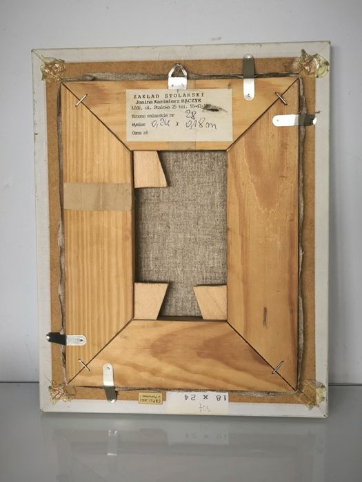 Obraz martwa natura sygnowany bukiet polski