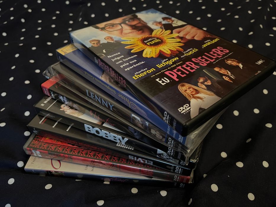Lote 6xDVDs Frida, Elvis, Bobby, Lenny, Libertino