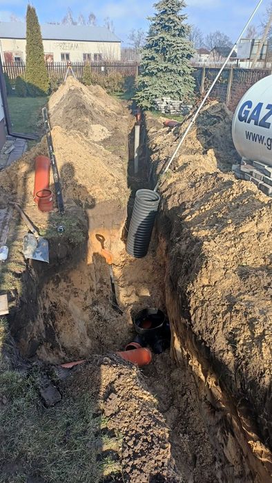 Usługi minikoparką Węgrów i Grębków i okolice