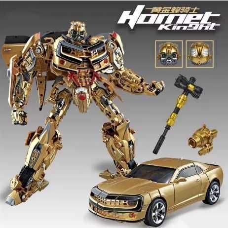 28 СМ Золотий Bumblebee Golden Version Трансформер Бамблбі (Код 1096)