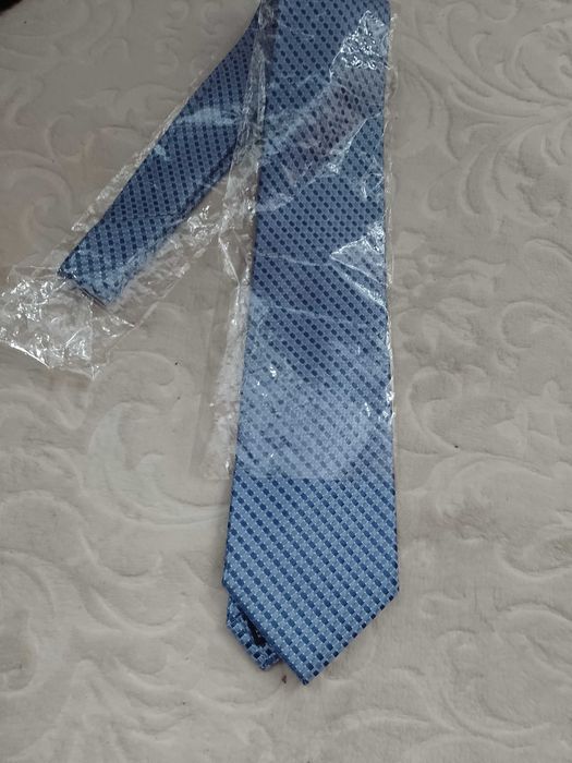 Suit Connection/Krawat jedwabny z Londynu, NOWY