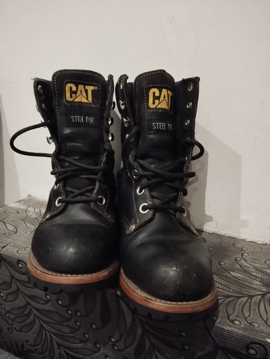 Buty robocze skórzane ochronne Caterpillar 37