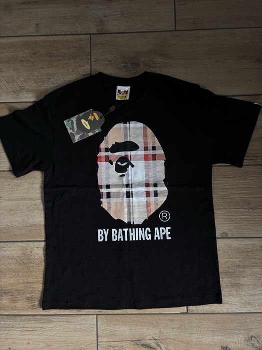 Koszulka t-shirt bape burberry
