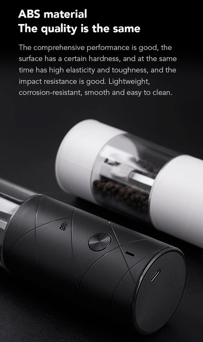 NOWY Młynek do przypraw sól pieprz zestaw dwa młynki HUO HOU