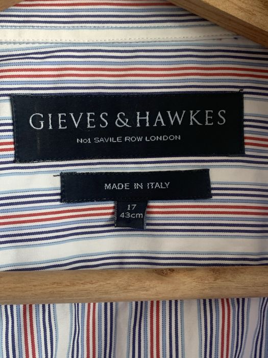 Koszula premium - Gavies & Hawkes - paski- made in italy