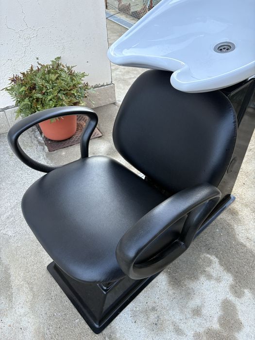 Rampa de Lavagem de Cabeleireiro