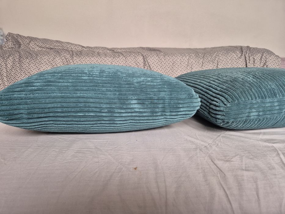 Poduszki Ozdobne 50 cm turkusowe