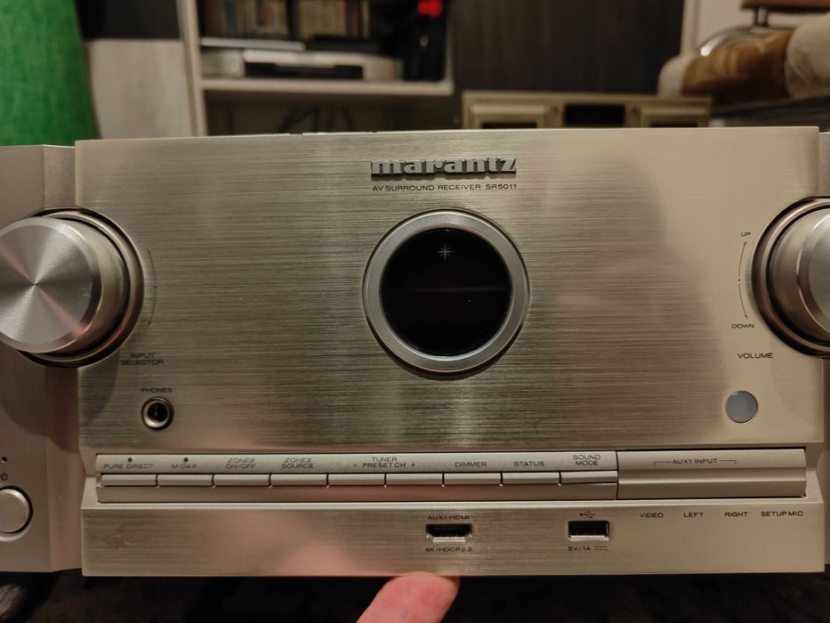 Marantz SR 5011, ATMOS, 4K, Bluetooth, Streamer sieciowy.