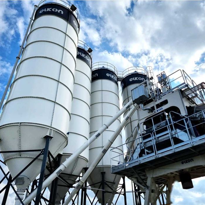 Skręcany Silos na cement  100 ton (75 m³) z osprzętem i z dostawą