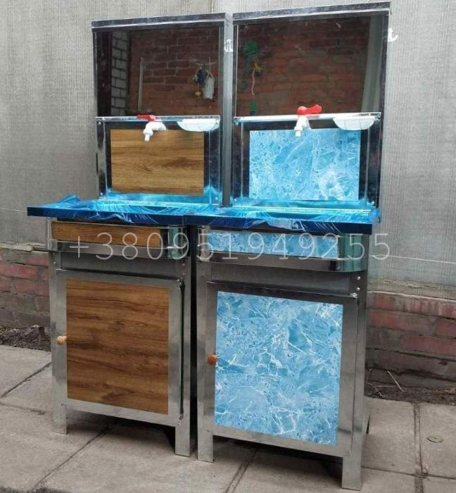 Умывальник мойдодыр Стандарт-Люкс рукомойник мойка нержавейка.