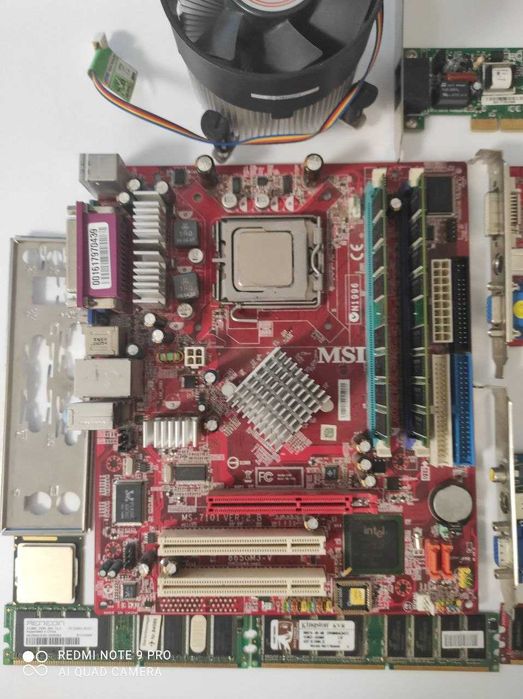 Комплект з материнської плати, процесора та оперативної пам'яті