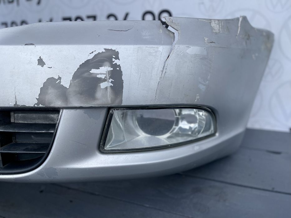 Передній бампер Шкода Октавія А5 передний 9154 9156 Skoda Octavia A5 сірий octavia a5